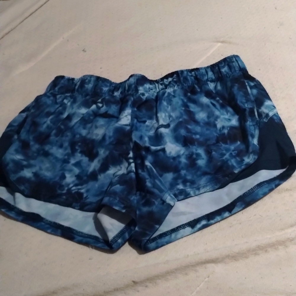 Athletic Works blue running shorts